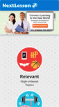 Mobile Screenshot of nextlesson.org